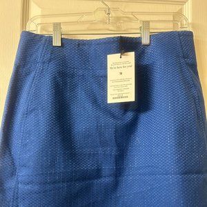 MM La Fleur Bright Blue Short Skirt – Size 10 - NWT